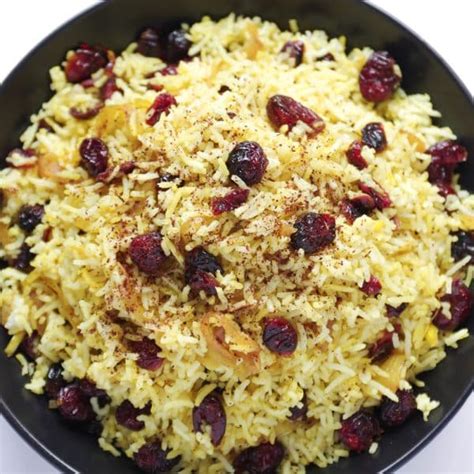 Cranberry Rice Pilaf - The Forked Spoon