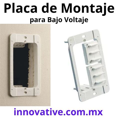 Placa De Montaje Para Tablaroca Para Bajo Voltaje Plastering 2x4