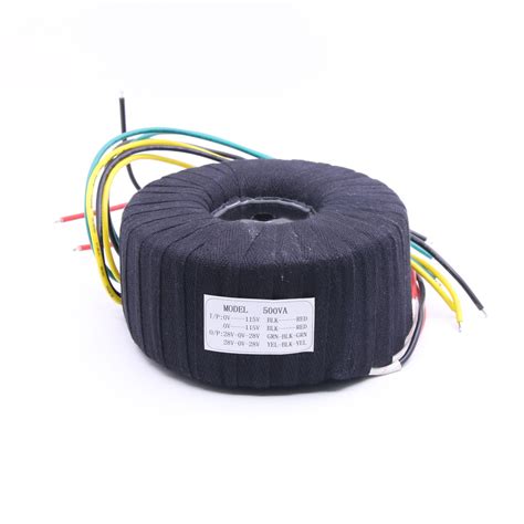 500VA Black Cloth Toroid Transformer For NAP200 Amplifier 28V 0 28V 28V