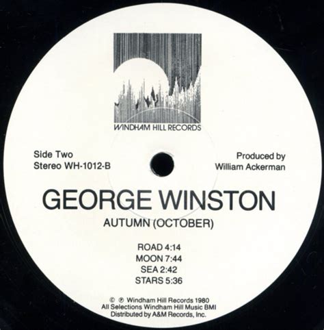 George Winston - Autumn - Used Vinyl - High-Fidelity Vinyl Records and ...