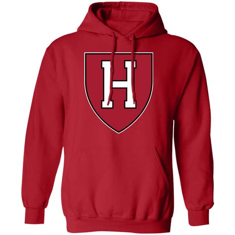 Harvard Crimson Logo Pullover Hoodie - Happy Spring Tee