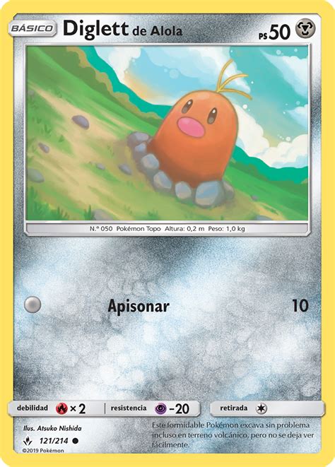 Diglett De Alola Vínculos Indestructibles Tcg Wikidex La