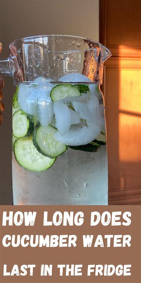 12 Benefits Of Cucumber Water A Healthy Way To Stay Hydrated Artofit