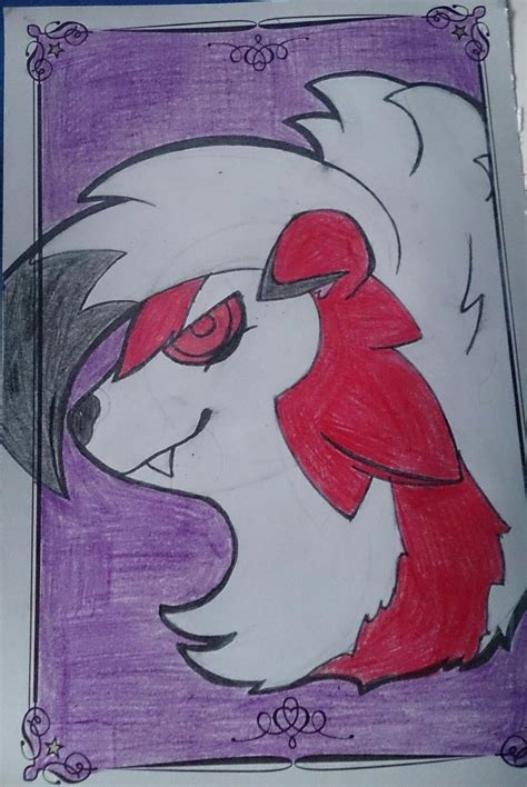 Lycanroc Midnight Form By Gaminggrowlithe On Deviantart