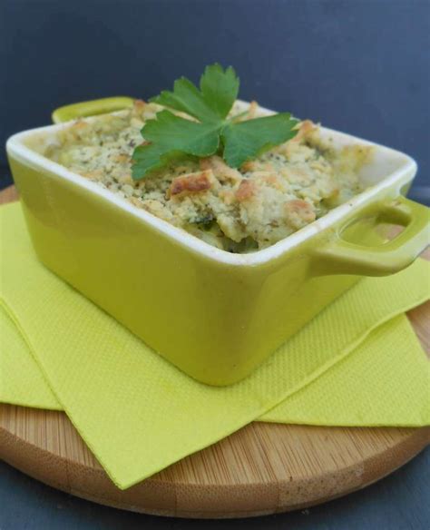 Crumble De Courgette Ch Vre Frais Recette Ptitchef