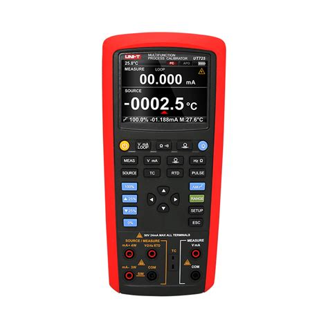 Ut725 Multifunction Process Calibrator Uni T Meters Test