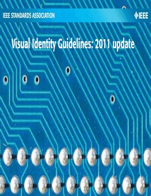 Fillable Online Standards Ieee Ieee Sa Visual Identity Guidelines Fax