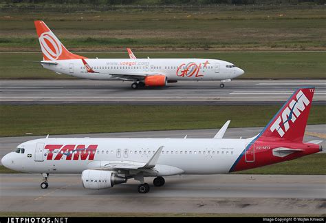 PR MYX Airbus A320 214 TAM Linhas Aéreas Wojtek Kmiecik JetPhotos