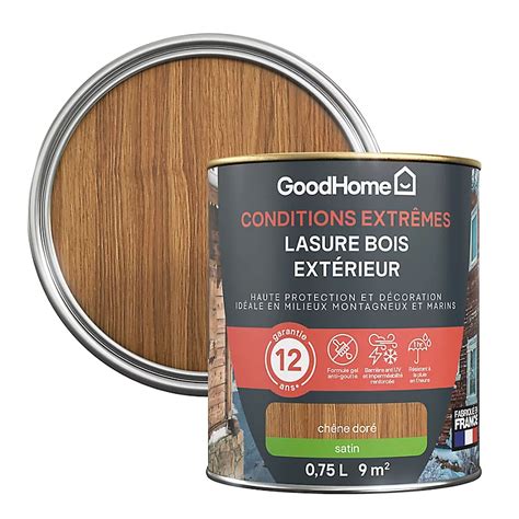 Achetez Castorama Lasure Bois Extérieur Chêne Doré Satin 12 Ans