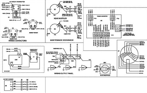 Cycle Electric Generator Wiring Diagram Generator Genset Avr