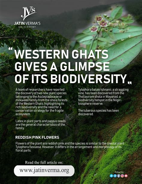 Western Ghats Gives A Glimpse Of Its Biodiversity. | Exam study tips ...