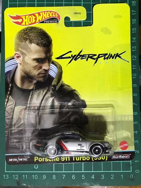 Hot Wheels Premium Retro Entertainment Cyberpunk Porsche Turbo Hobbies Toys