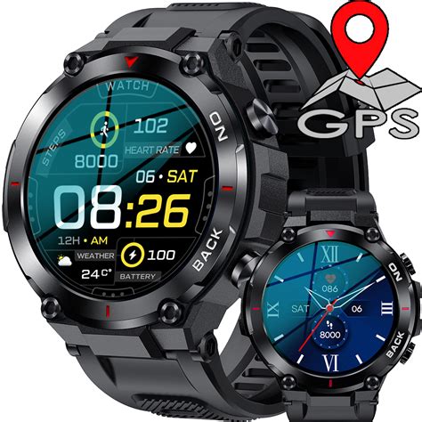 Zegarek męski SMARTWATCH z GPS HEXAL 8 1 Sklep internetowy z