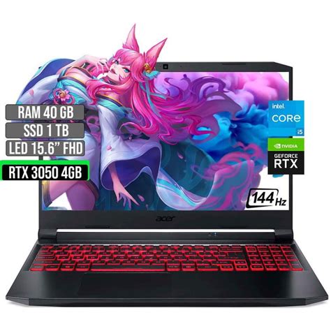 Acer Nitro Intel Core I H Ssd Tb Ram Gb Rtx Gb Fhd