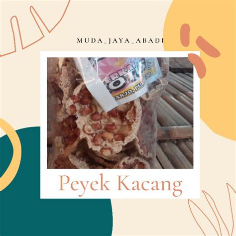 Jual Jajanan Peyek Kacang Tanah Peyek Kacang Rempeyek Kacang Tanah