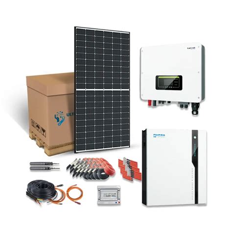 Kit Solaire W Autoconsommation Hybride Lithium Kwh Sofar Solar