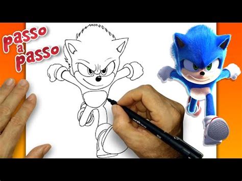 COMO DESENHAR O SONIC Correndo YouTube