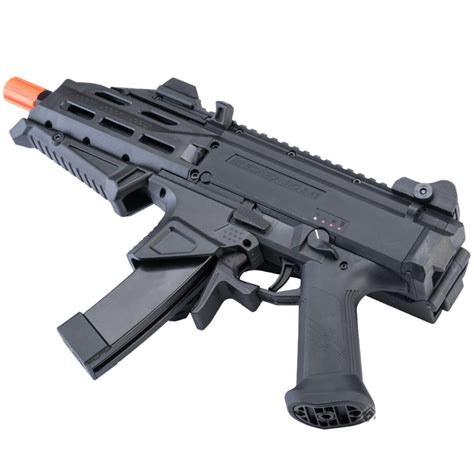 RIFLE AIRSOFT ASG CZ SCORPION EVO 3 A1 BLACK W ATEK ERGONOMIC KIT