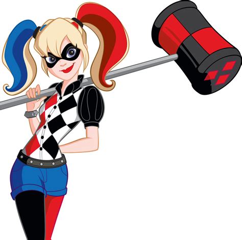 Download Harley Quinn Dc Super Hero Girls Clipart 5330967 Pinclipart