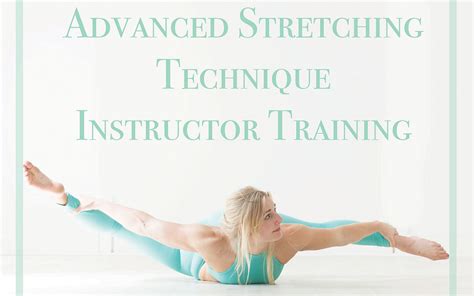 Advanced Stretching Technique Instructor Course Bendy Kate