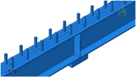 Shear Connectors Distribution For Group A Download Scientific Diagram