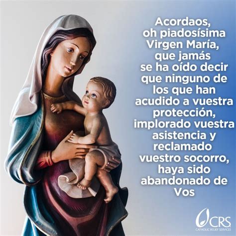 Acordaos Una Oraci N A La Virgen Mar A Llena De Devoci N Y Esperanza