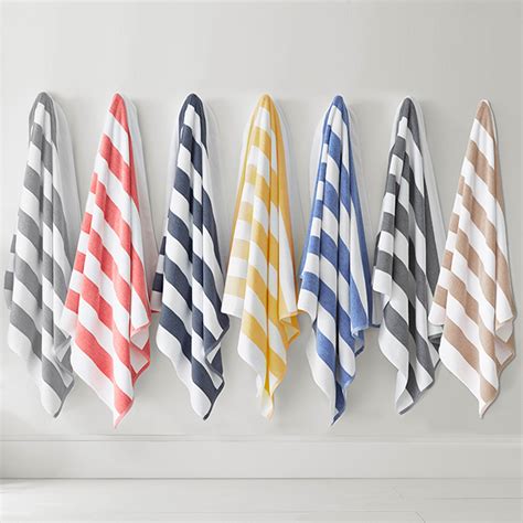 Cabana Stripe Pool Towels Kassatex Hospitality