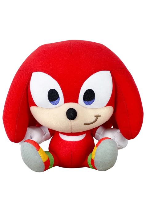 Sonic The Hedgehog | Knuckles | 7" Sitting Plush - Our Store | Anime, Dungeons & Dragons, Disney ...