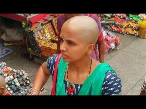 Tirupati Temple Headshave Long Hair Women Headshave Gundu Bald