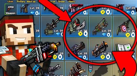 Pixel Gun 3D Hack Mod 16 3 0 Unlimited Coins And Gems Max Level All