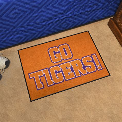 Clemson Tigers Starter Mat Slogan 19 X 30