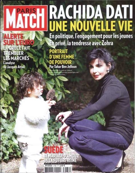 Photo Rachida Dati En Couverture De Paris Match Purepeople