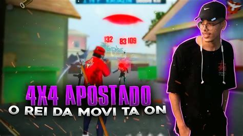 LIVE ON NÃO VOU TILTAR HOJE 16 BROTAA 4X4 APOSTADO FREEFIRE