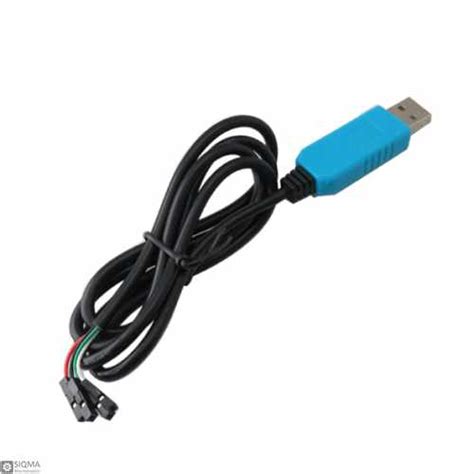 10 PCS PL2303TA USB To TTL Converter Cable [4 Pin] [5V]