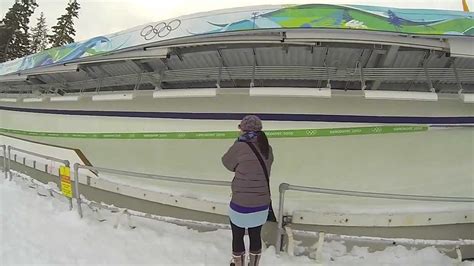 Bobsled Crash At Whistler Public Session January 19 2013 Youtube