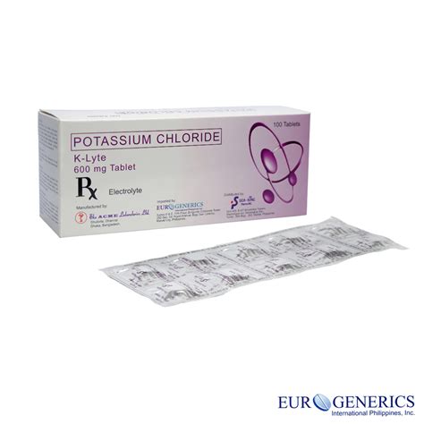 K Lyte 600mg Eurogenerics