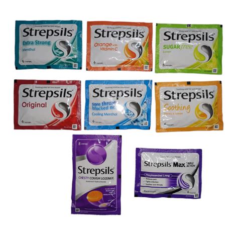 STREPSILS Original Extra Strong Soothing Cooling Menthol Orange Max