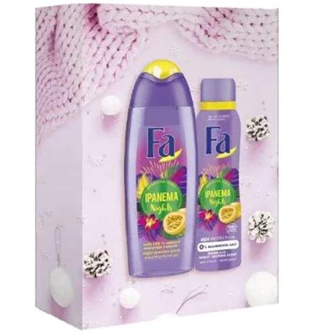 Idei Cadouri Craciun Set Cadou Fa Ipanema Nights Gel De Dus Ml