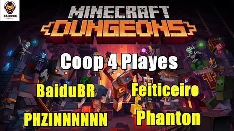 Minecraft Dungeon Coop 4 Players Youtube