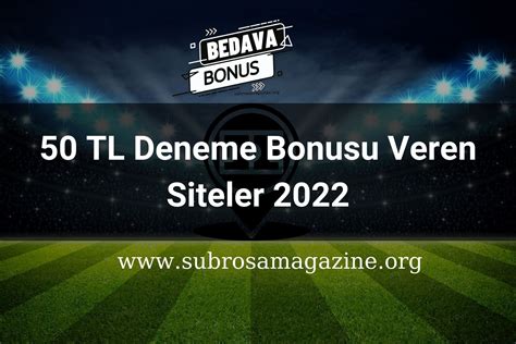 50 TL Deneme Bonusu Veren Siteler 2022 Bedava Bonus Veren Bahis Siteleri