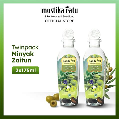 Jual Mustika Ratu Twinpack Minyak Zaitun 175 Ml BEST SELLER Shopee