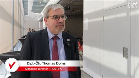 Trustifai Videostatement Dipl K Thomas Doms Managing Director