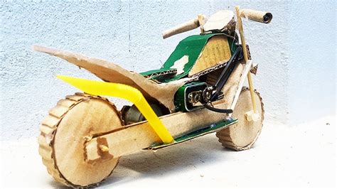 How To Make Motorcycle Using Cardboard Youtube