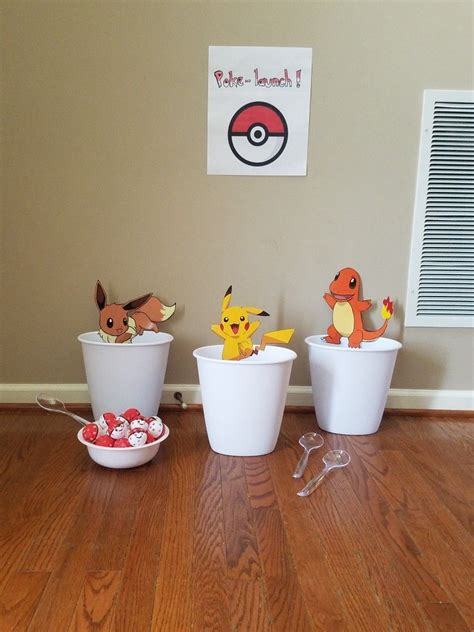 Pokemon Birthday Games Web Pokémon Birthday Party Food