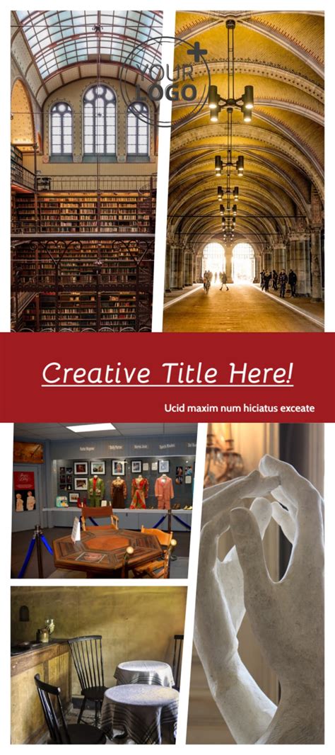 Museum Information Flyer Template | MyCreativeShop