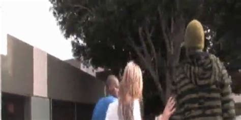 MILF Blonde Sucks Two BBC Tnaflix