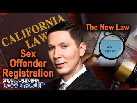 Three Tier Sex Offender Classifications