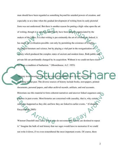 The Invention of Writing Essay Example | Topics and Well Written Essays ...