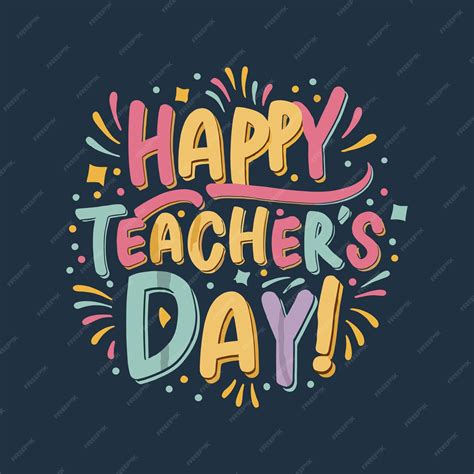 Premium Vector Teachers Day Tshirt Design Template Teachers Day