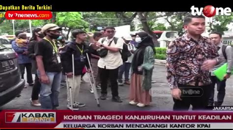 Tuntut Keadilan Puluhan Keluarga Dan Korban Tragedi Kanjuruhan Datangi